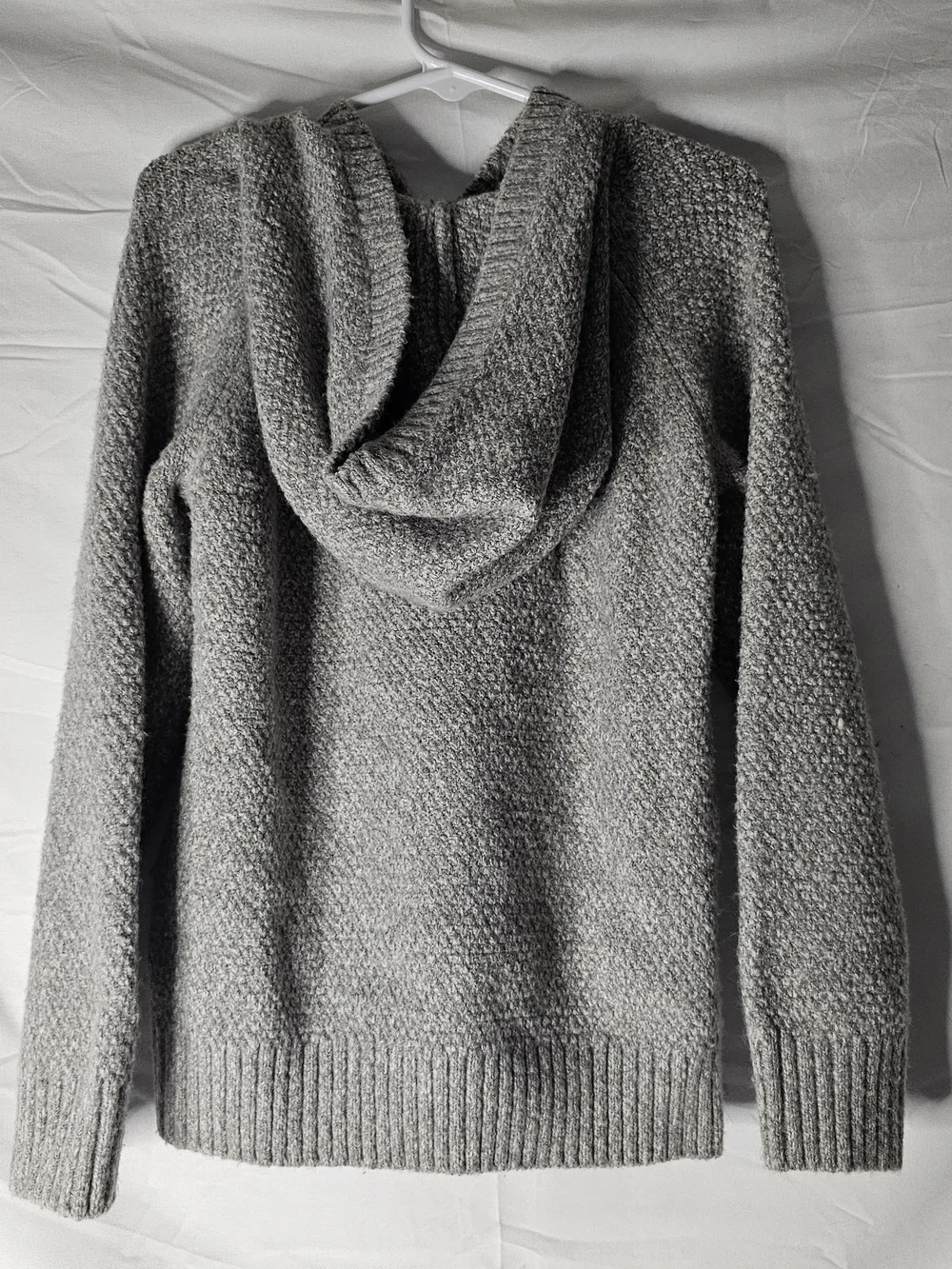 Boys Oshkosh Hoodie Sweater Super Soft Light Gray Fall Outdoor Sz 6A